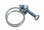 Wire hose clamps